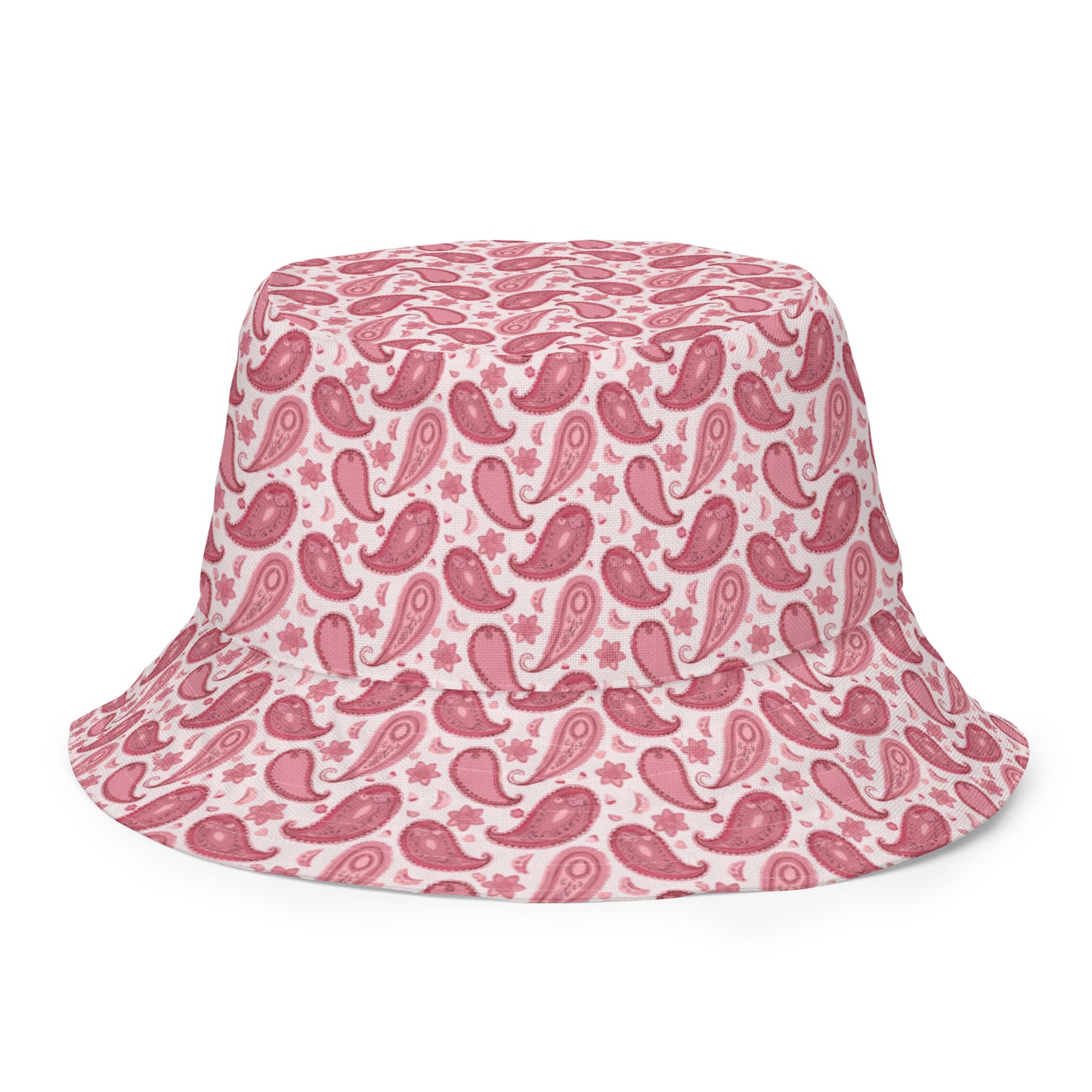 MFShift Reversible Bucket Hat - Pink Paisley & Black - Premium Streetwear