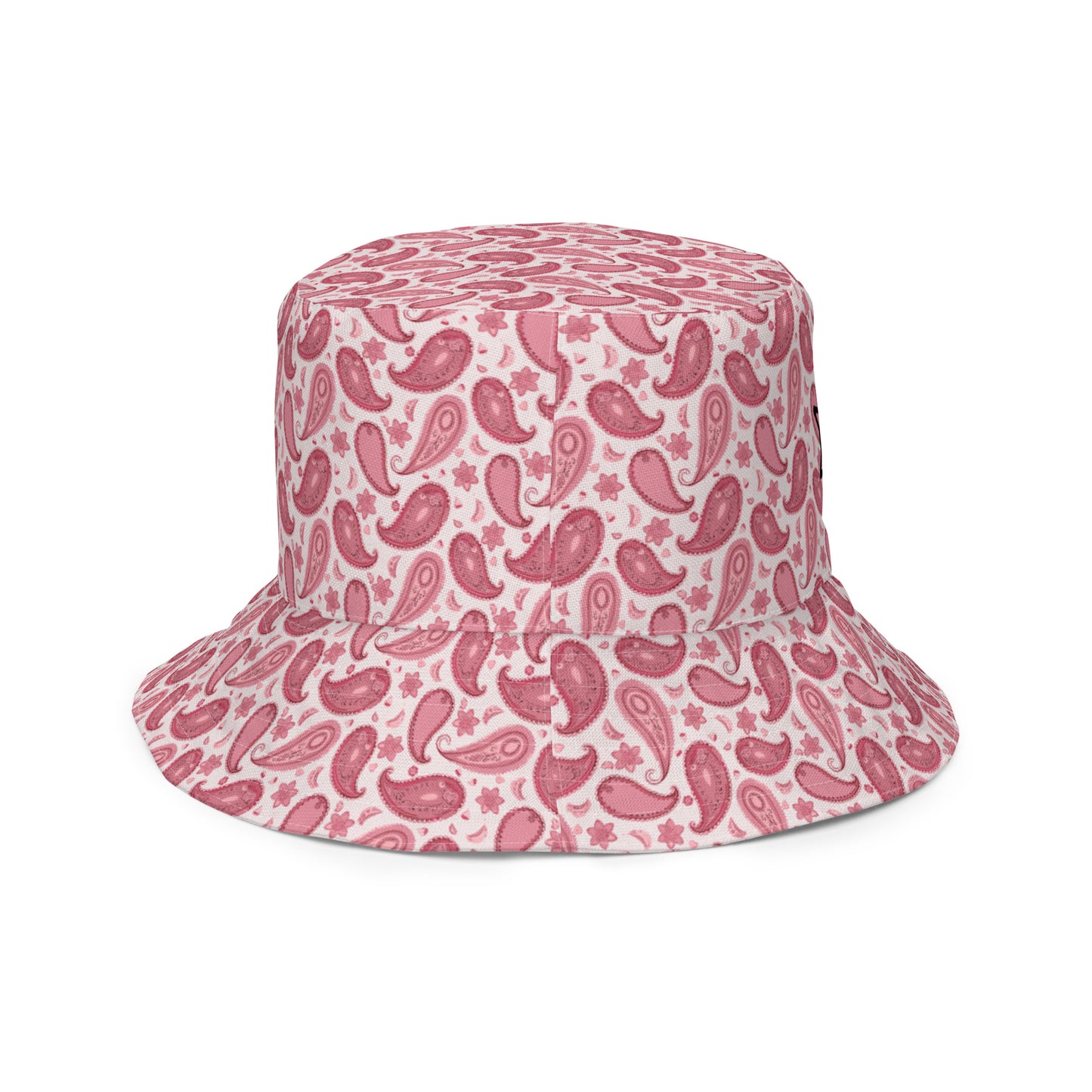 MFShift Reversible Bucket Hat - Pink Paisley & Black - Premium Streetwear