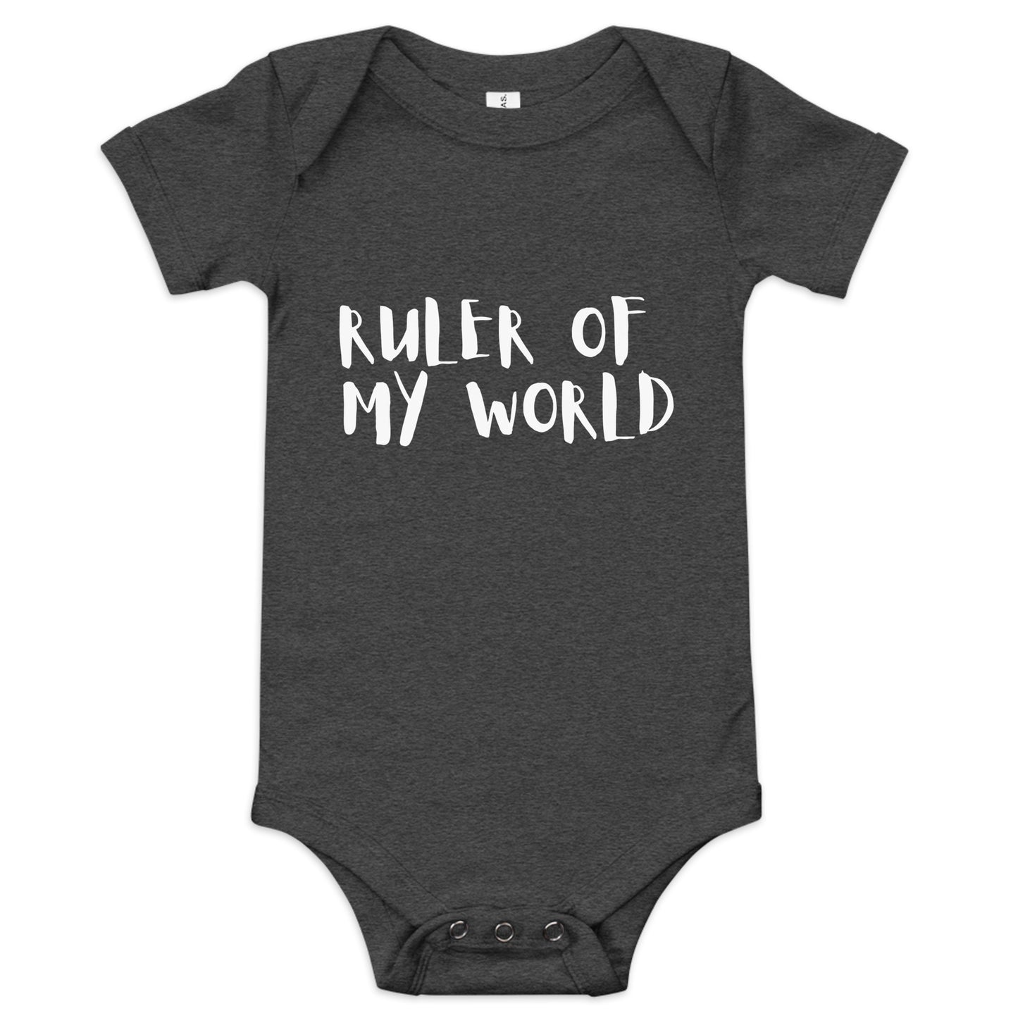 MFShift Baby Short Sleeve One Piece - Ruler Of My World