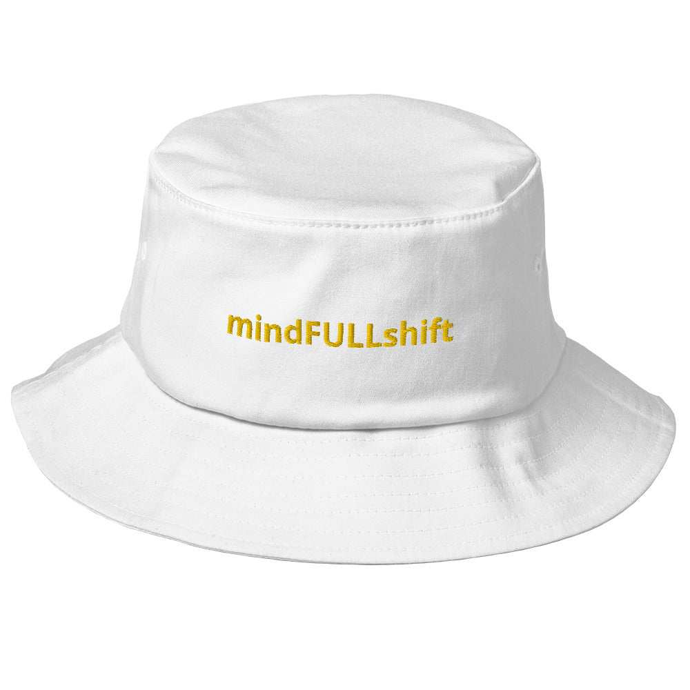 MFShift Old School Bucket Hat - Embrace Timeless Style & Mindful Shifts (khaki)