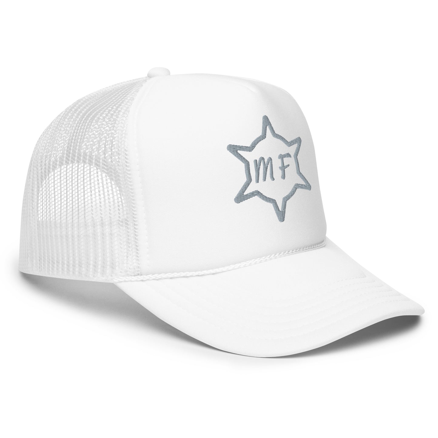 MFShift Foam Trucker Hat: Ride the Wave of Style! (black)