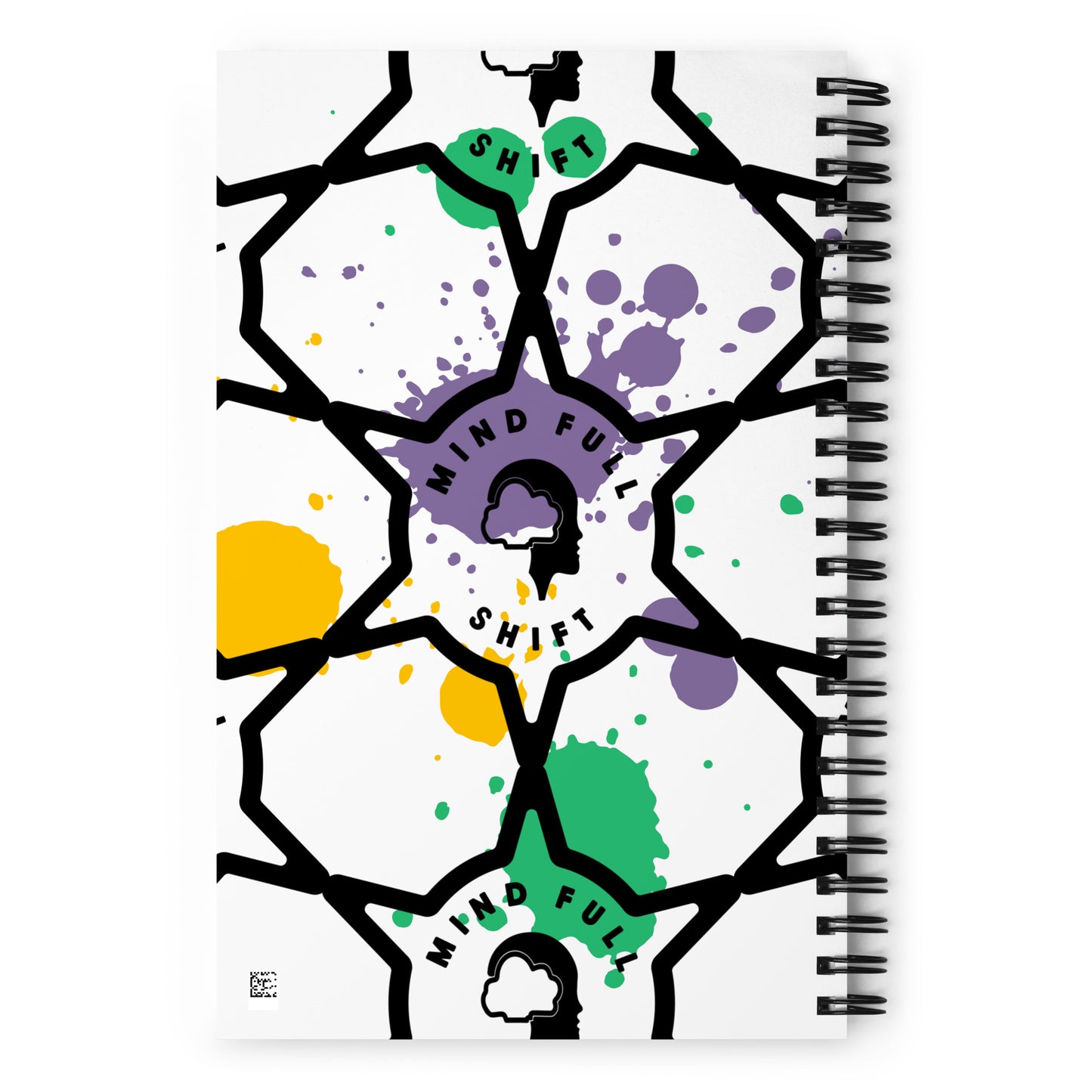 MFShift Spiral Notebook - 140 Dotted Pages for Ideas, Dreams, and Plans