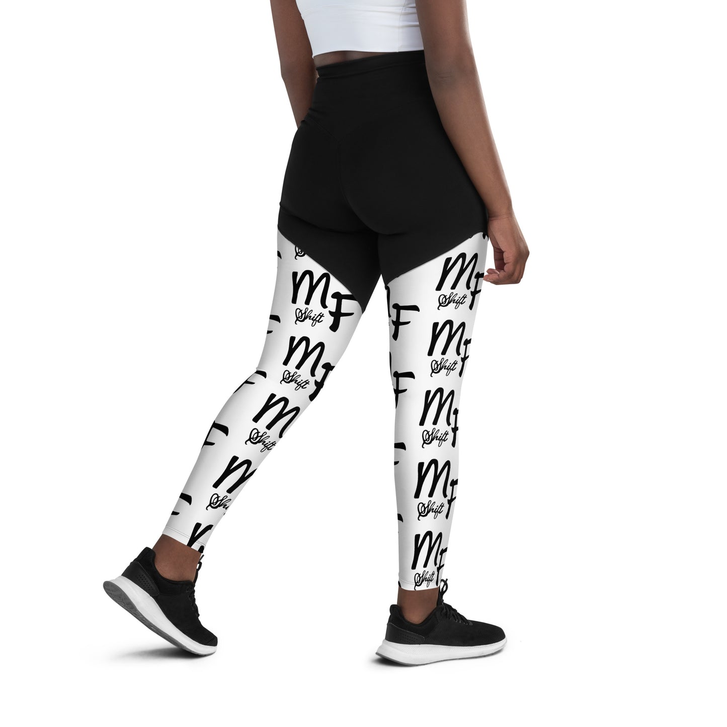 MFShift Two-Toned Compression Leggings - Perfect Fit for Every Workout
