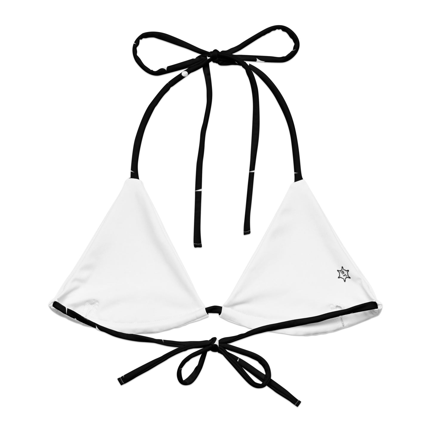 MFShift Starlight String Bikini Top – Eco-Friendly, Stylish Swimwear for a Mindful Summer